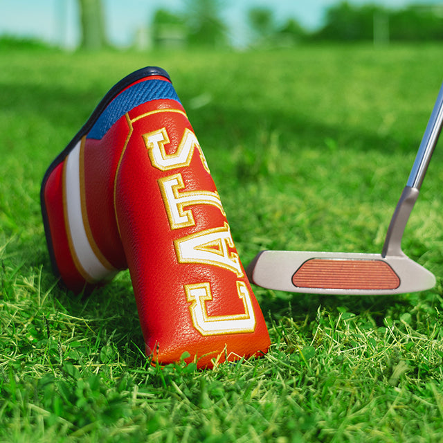 Green Blue Red Stars Blade Putter Head Cover