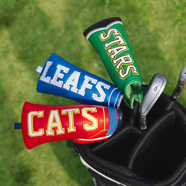 Green Blue Red Stars Blade Putter Head Cover