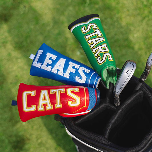 Green Blue Red Stars Blade Putter Head Cover