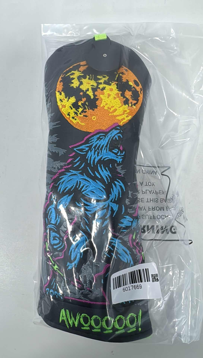Black Werewolf Golf Headcover