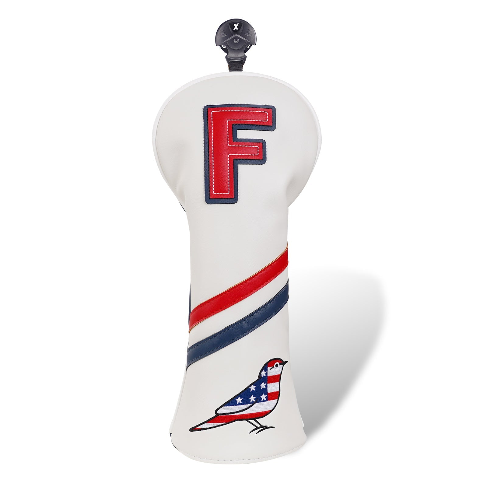 American Flag Bird Driver Head Cover Set