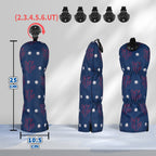 Cactus Printing Golf Head Cover Set