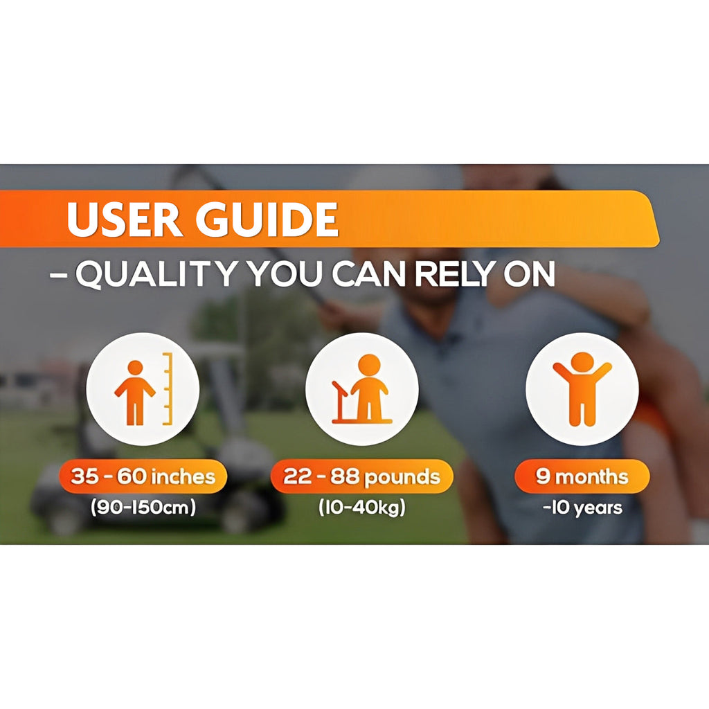 Child Positioner for Golf Carts 5 Point Harness