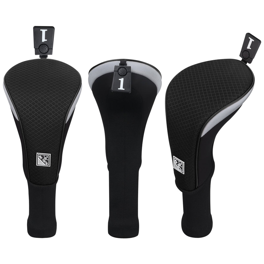 Black Mesh Socks Driver UT Head Cover