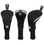 Black Mesh Socks Driver UT Head Cover