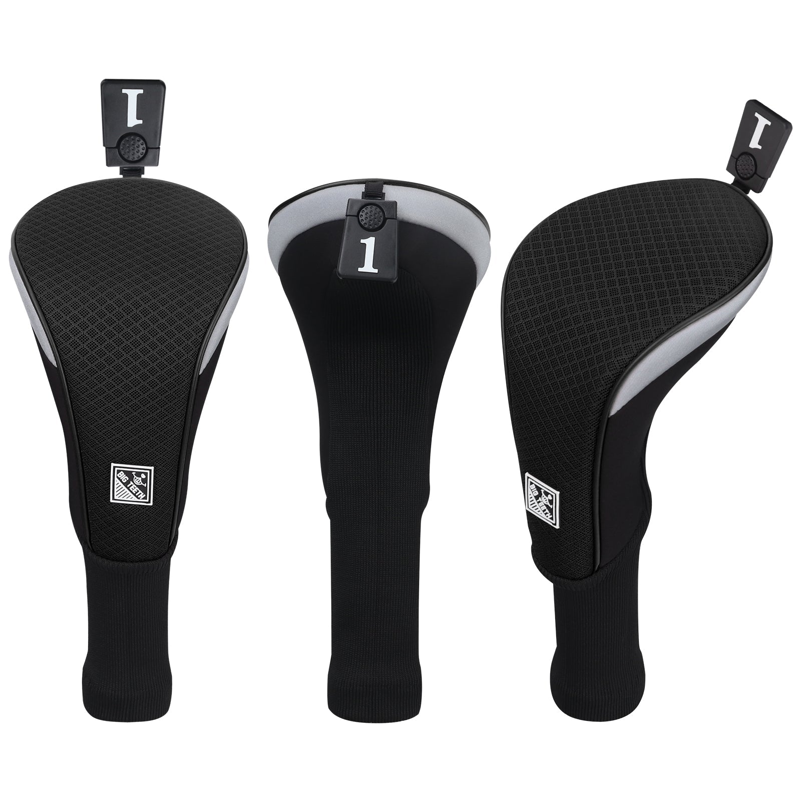 Black Mesh Socks Driver UT Head Cover