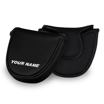 Custom Mallet Putter Head Cover with Your Name