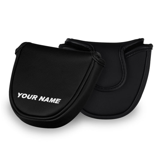 Custom Mallet Putter Head Cover with Your Name